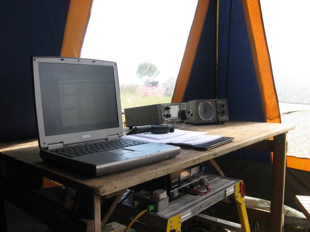 Photograph of The Operating Tent