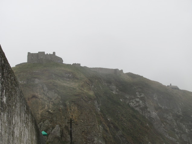Lundy Castle from South Light