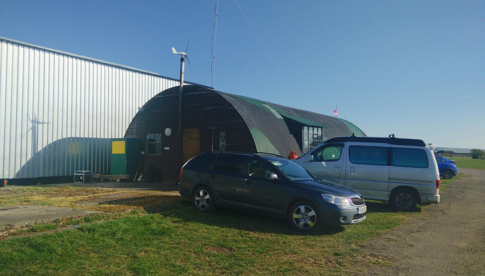 Spot the cars belonging to Radio Hams