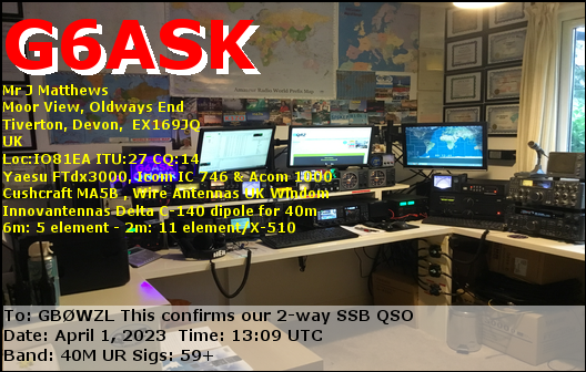 QSL Card