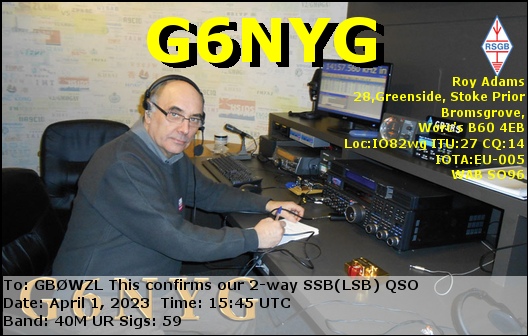 QSL Card