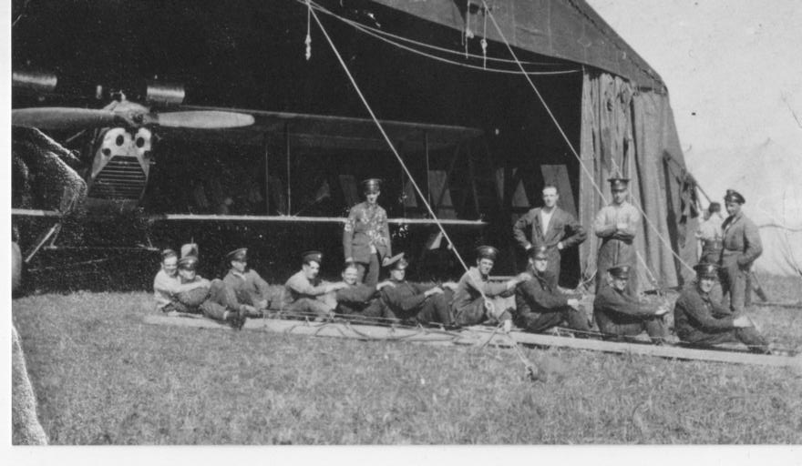 100 Squadron at Westonzoyland Airfield in 1926