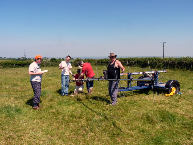 Assembling our 2m Beam