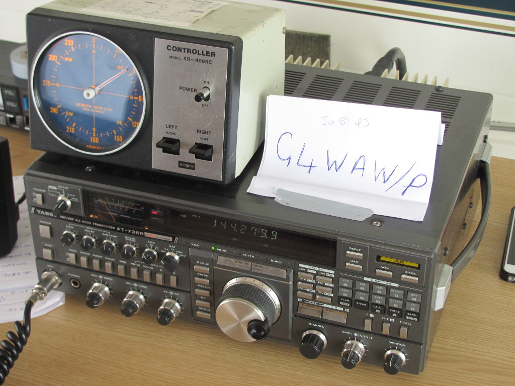 Yaesu FT736 transceiver