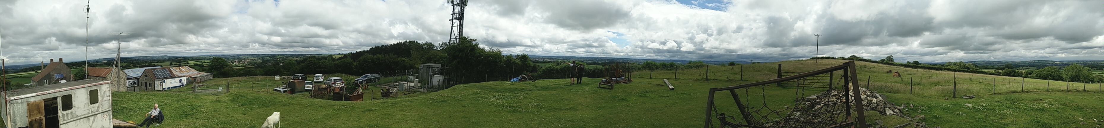 Panoramic View From Site