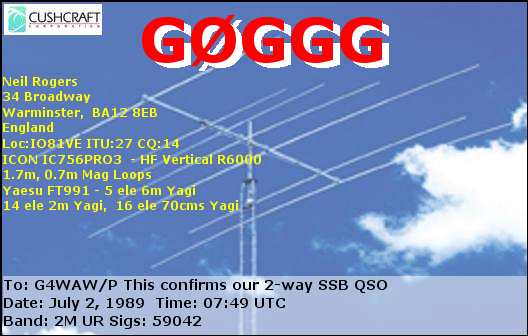 QSL Card