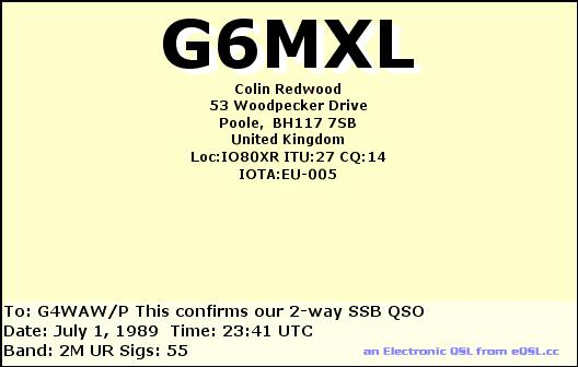 QSL Card