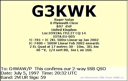 QSL Card