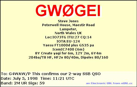 QSL Card