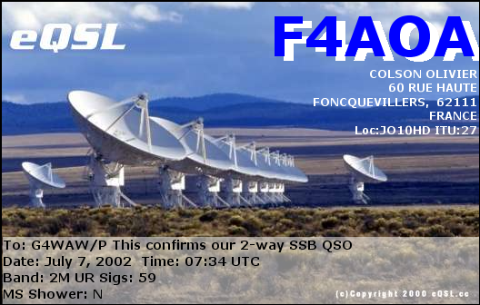 QSL Card