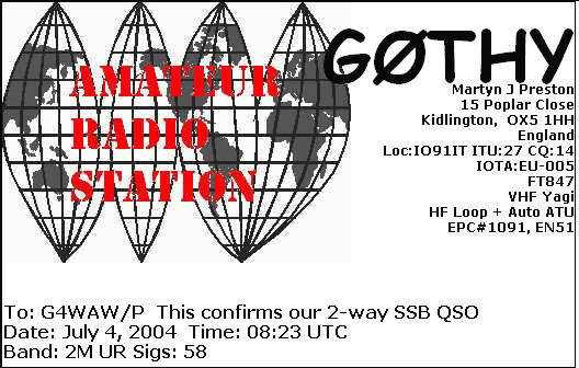 QSL Card