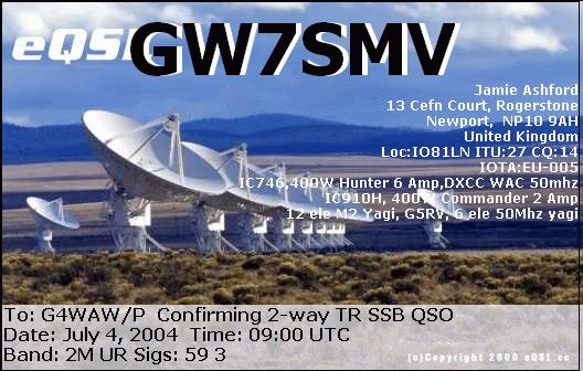 QSL Card