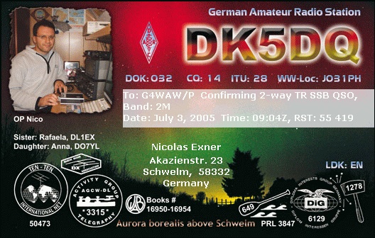 QSL Card