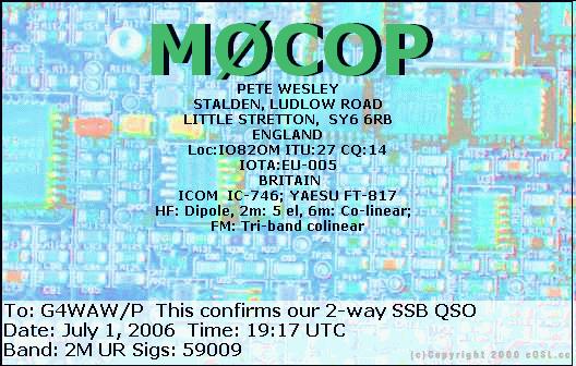 QSL Card