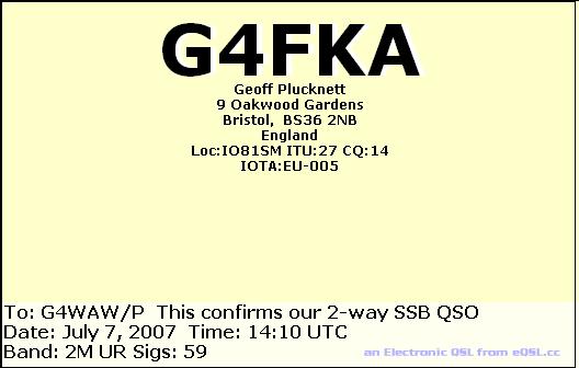 QSL Card