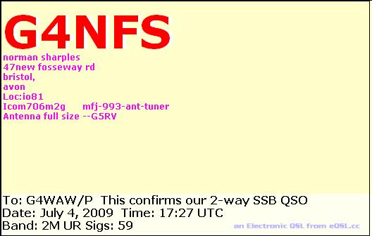 QSL Card