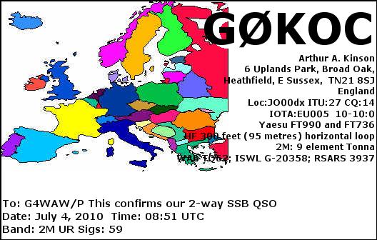 QSL Card