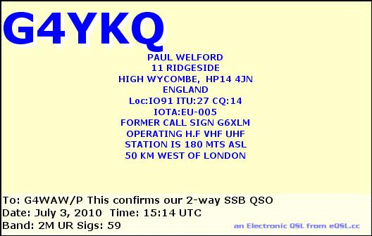 QSL Card