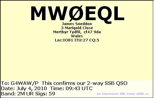 QSL Card