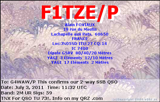 QSL Card