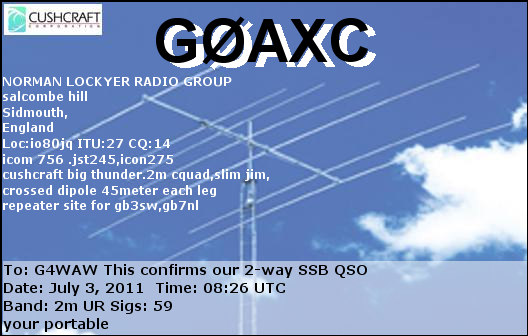 QSL Card