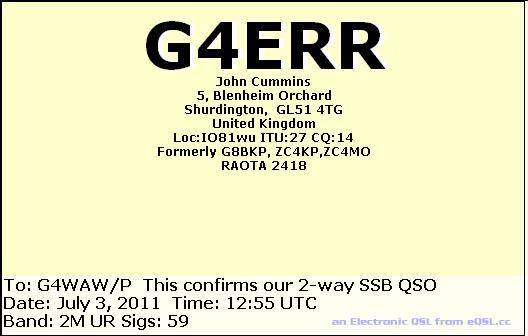 QSL Card