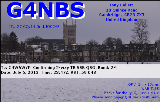 QSL Card