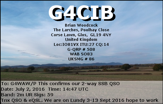 QSL Card