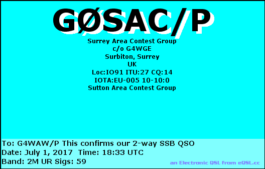 QSL Card