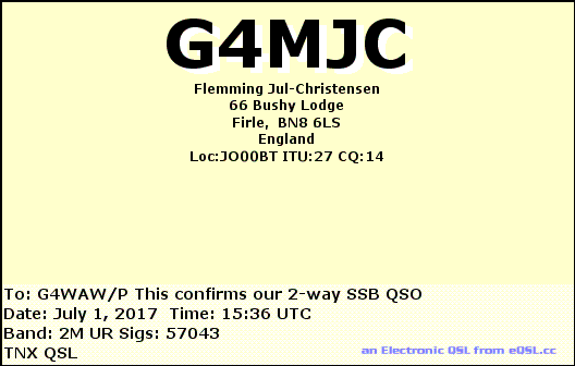 QSL Card