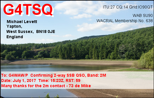 QSL Card