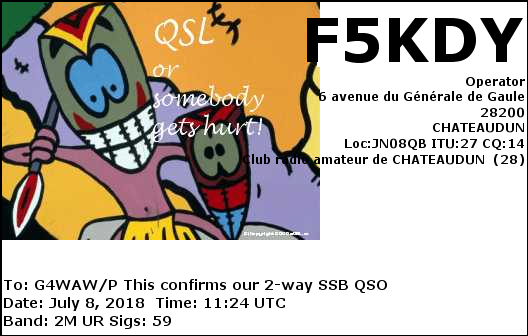 QSL Card