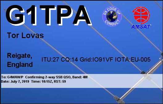 QSL Card