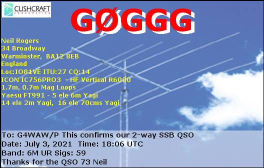 QSL Card