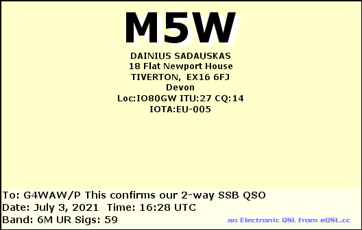 QSL Card