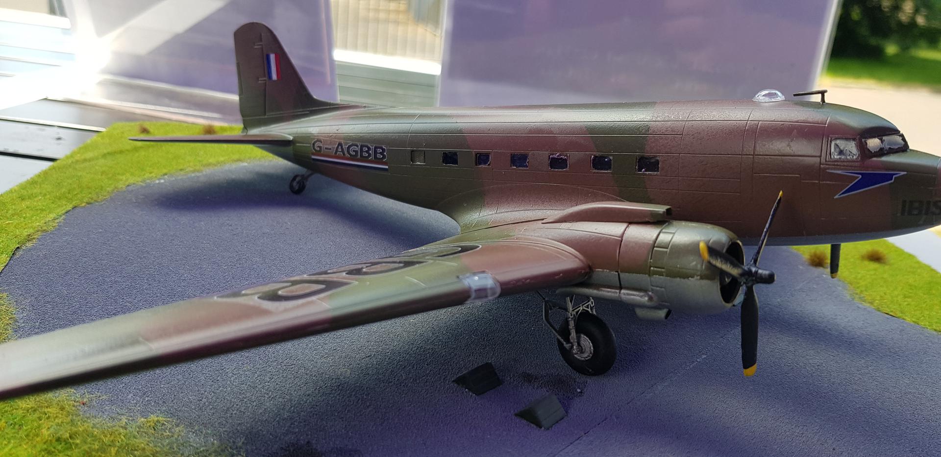 1:72 Scale Douglas DC-3