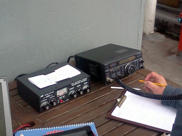 Yaesu FT 840 and MFJ 934