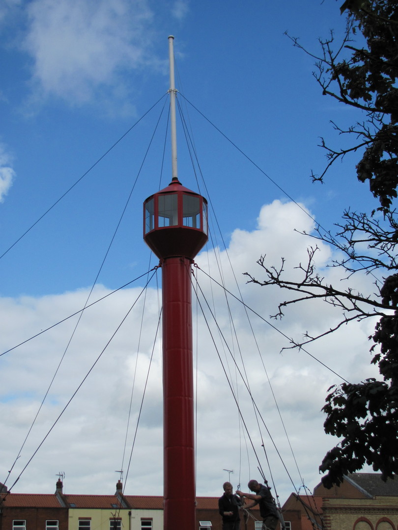 Antenna Feedpoint at Full Height