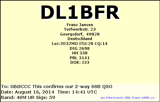 QSL Card