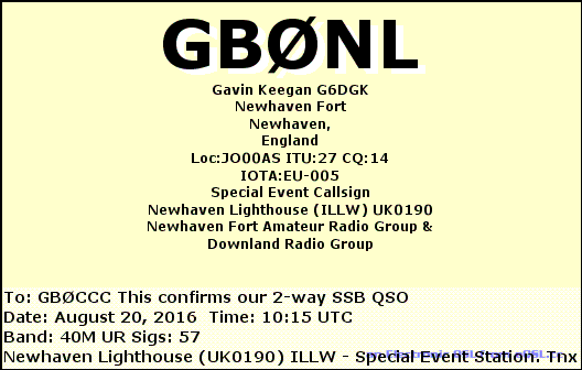 QSL Card