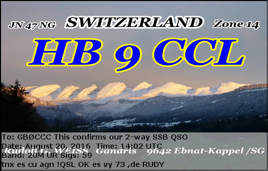 QSL Card