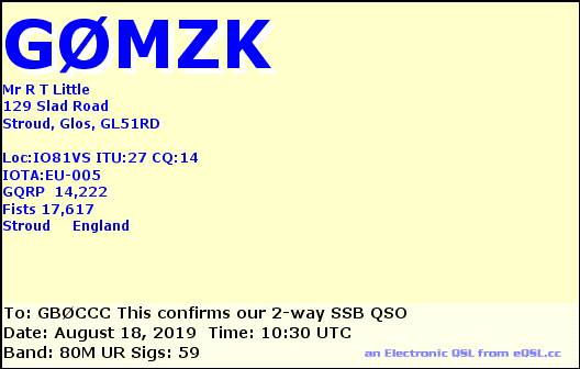 QSL Card