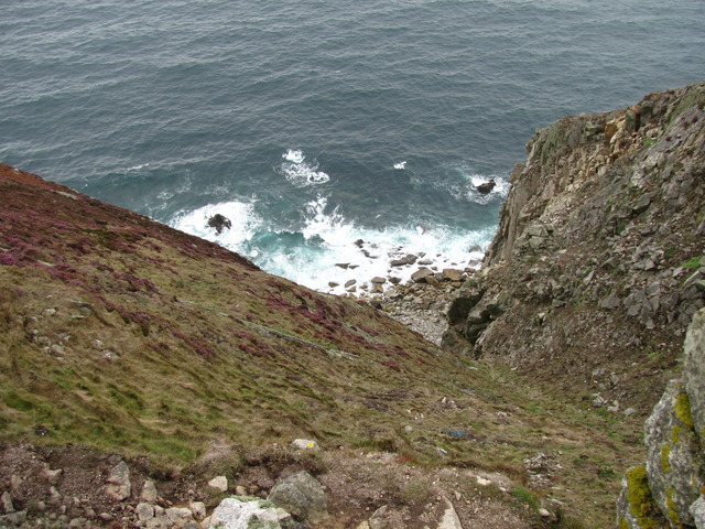 Lundy coastline