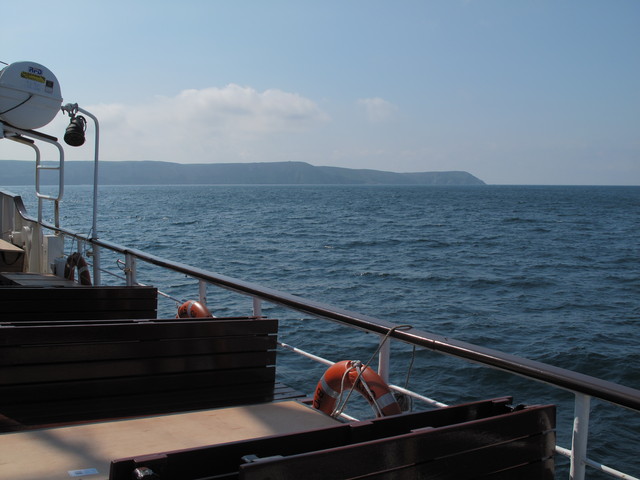 Approach to Lundy Island