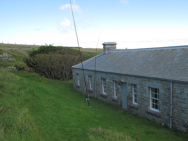 Repositioned Vertical Antenna