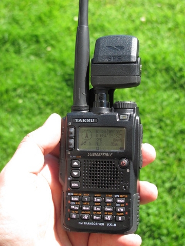 The Yaesu VX8 of G0ECM