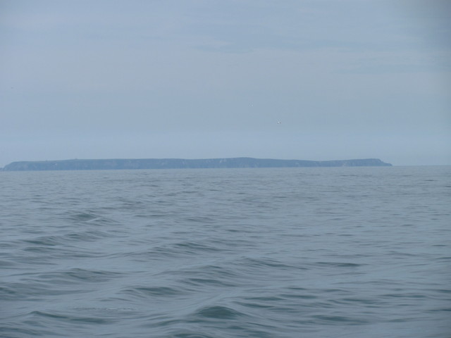 Departing Lundy Island