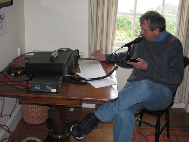 Peter G0DRX Operating SSB