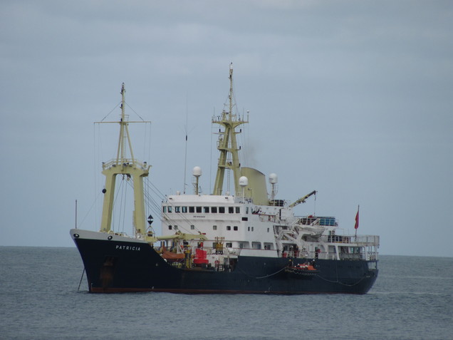 Patricia Receiving Life Boat