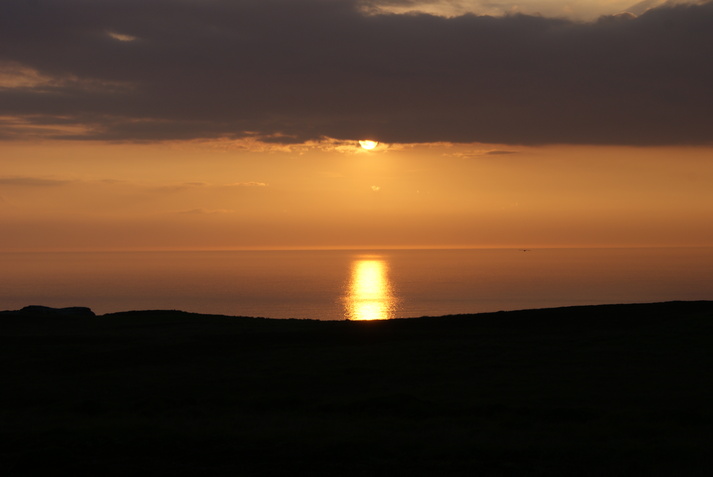 Sunset Over Lundy